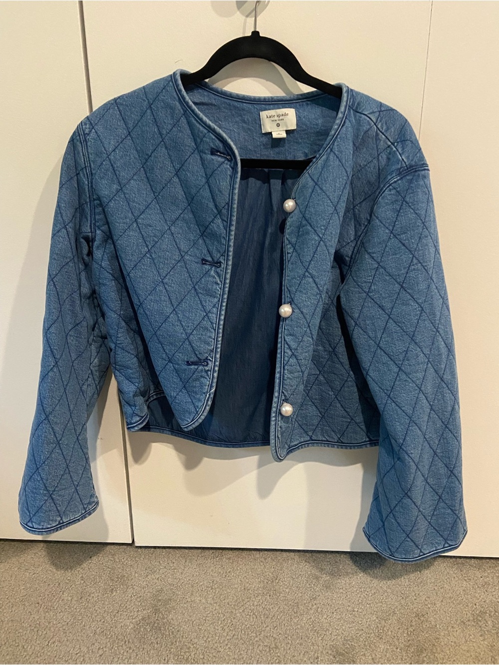 NWOT Kate Spade for Target Quilted Denim Jacket